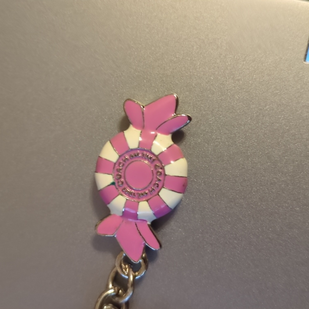 COACH Candy Keychain Purse Charm RARE - Picture 3 of 11